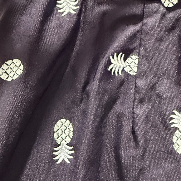Margaret M Dark Blue Pineapple Skirt - Picture 3 of 3